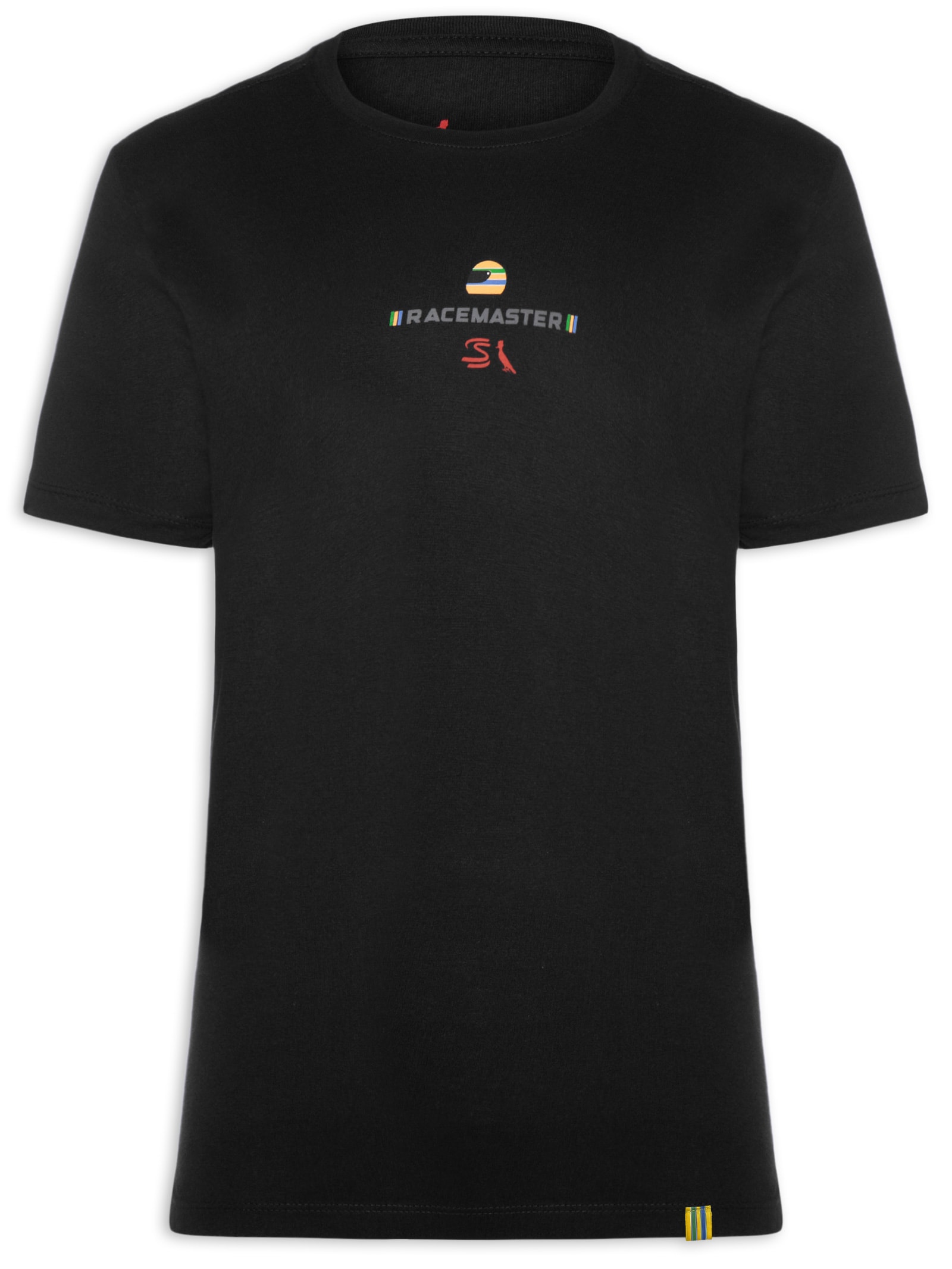 Camiseta Masculina Est Race Master Senna Preto Reserva