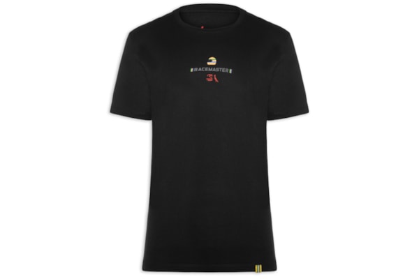 Camiseta Masculina Est Race Master Senna - Preto