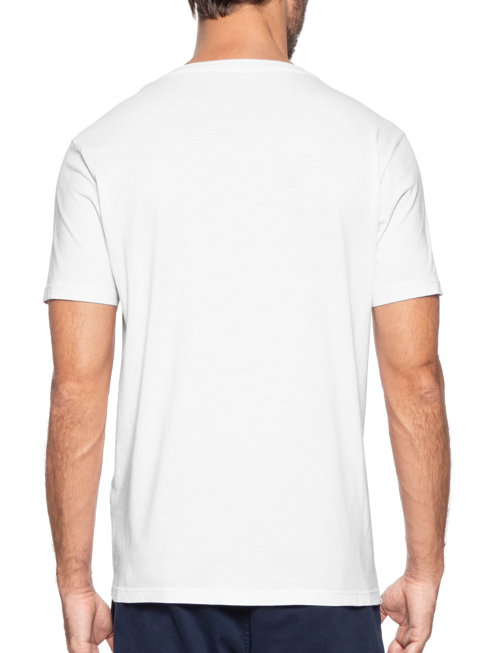 Camiseta Masculina Established 1981 Branco Guess