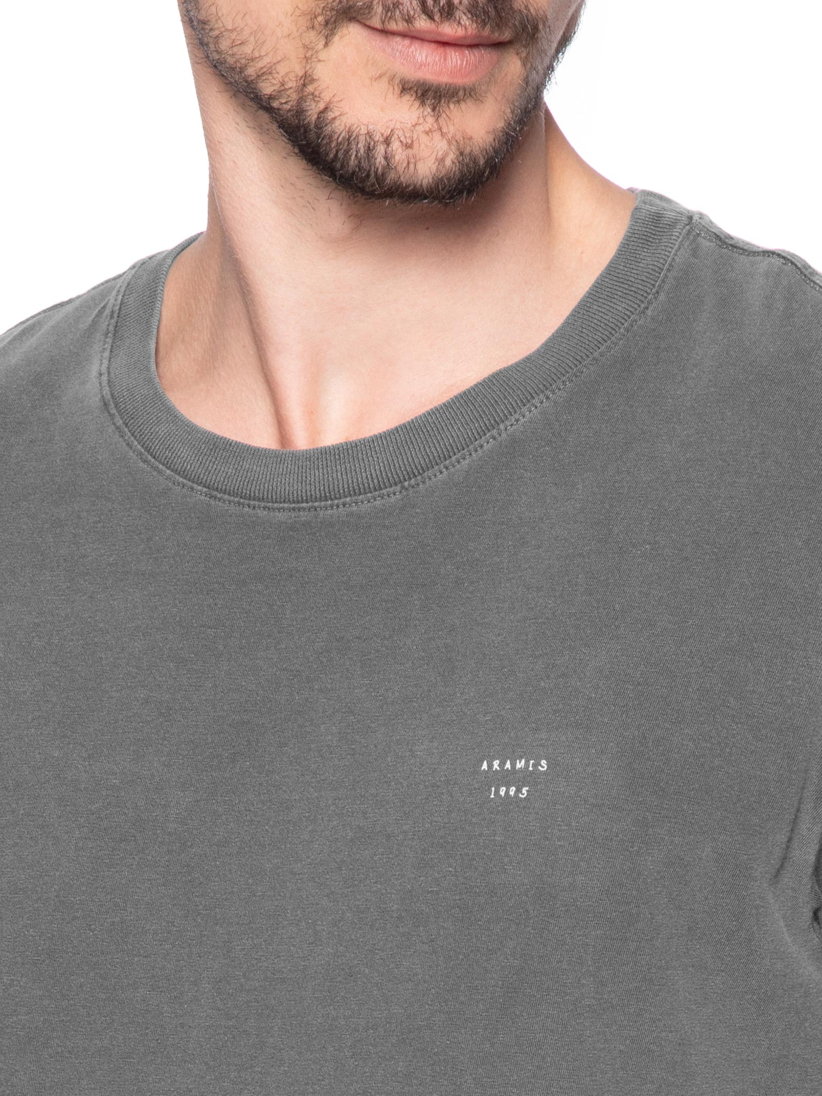 Camiseta Masculina Estampa 1995 Preto Aramis
