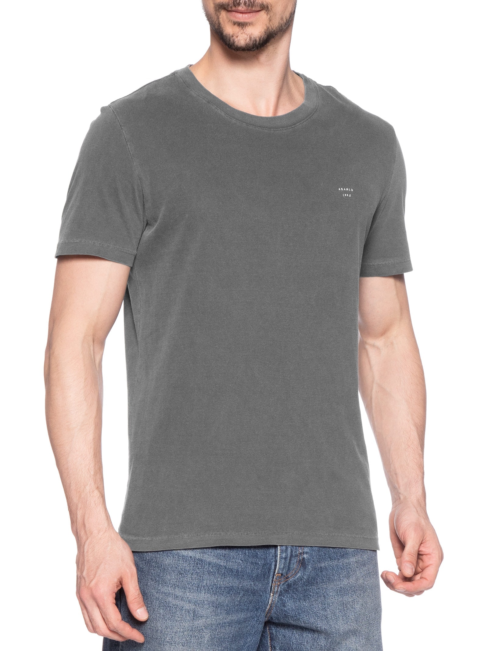 Camiseta Masculina Estampa 1995 Preto Aramis