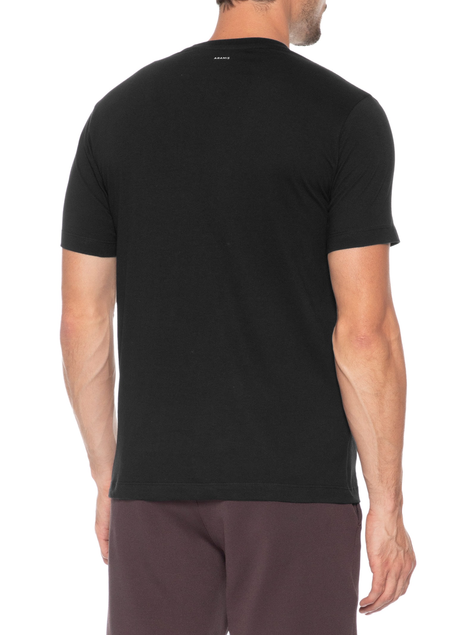 Camiseta Masculina Estampa Aramis Code – Preto Aramis