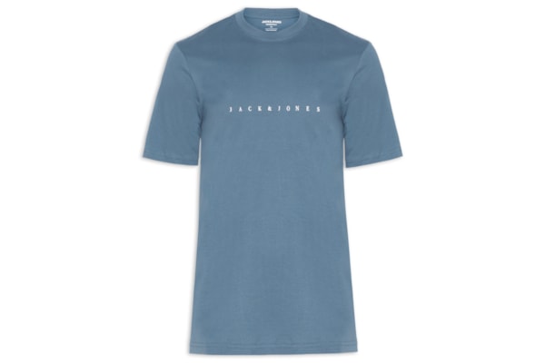 Camiseta Masculina Estampa - Azul