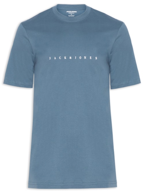 Camiseta Masculina Estampa – Azul