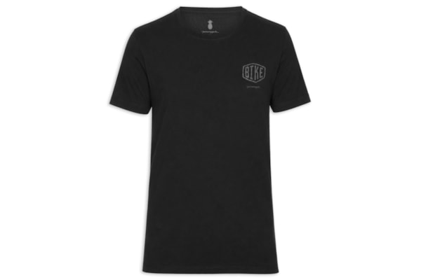 Camiseta Masculina Estampa Bike - Preto
