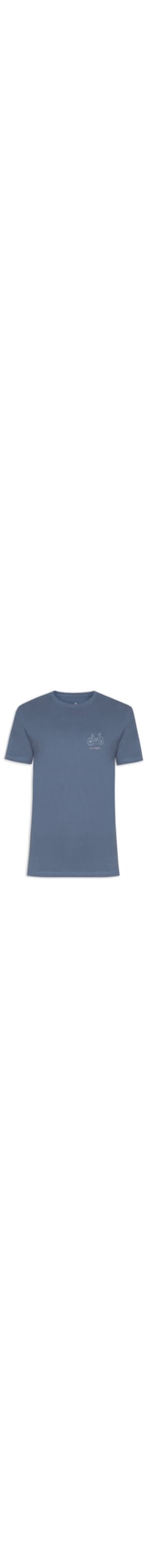 Camiseta Masculina Estampa Bikes - Azul