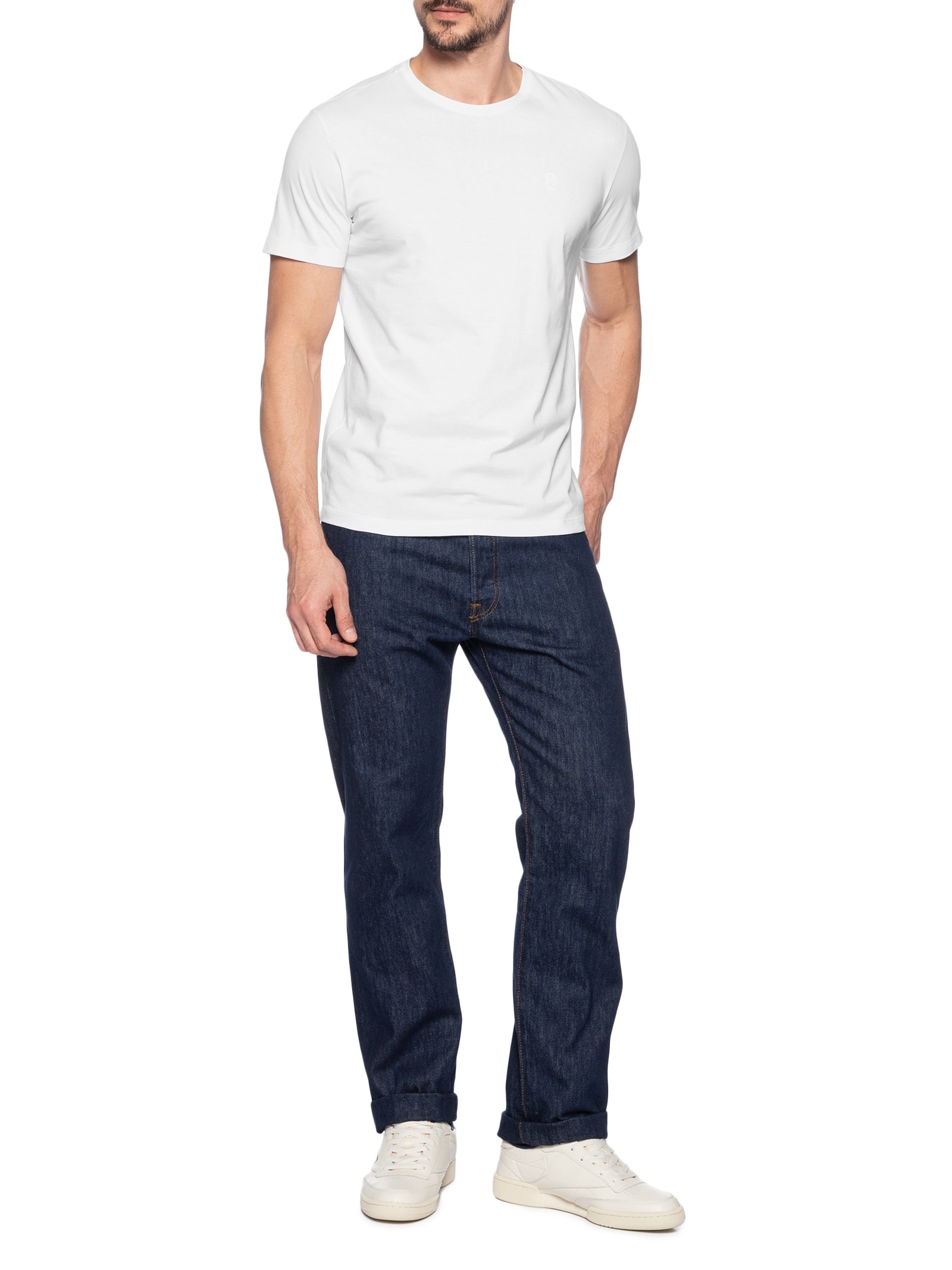 Camiseta Masculina Estampa Cool Dads Branco  Sergio K