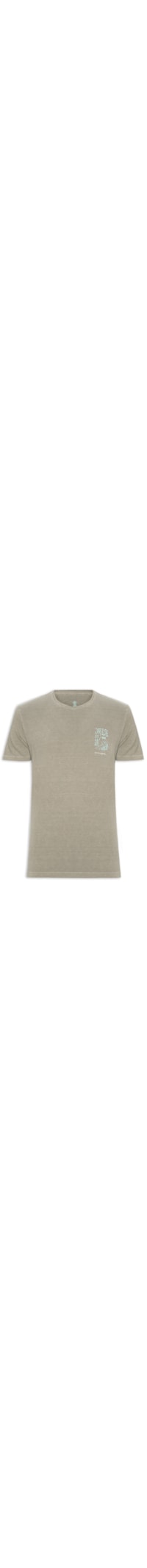 Camiseta Masculina Estampa Jazz Club - Marrom