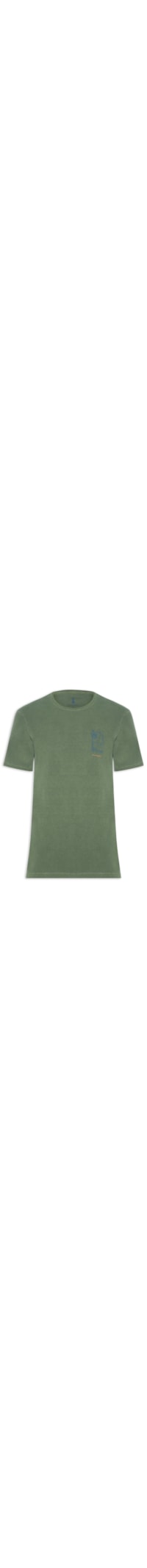 Camiseta Masculina Estampa Long Boards - Verde