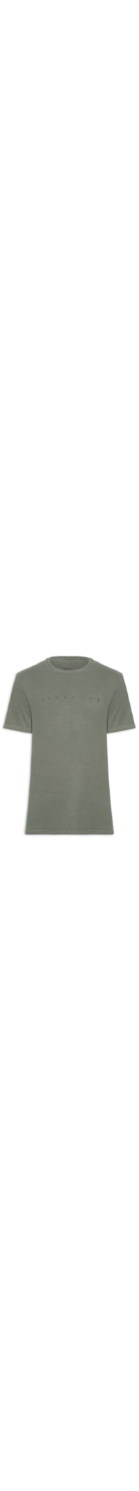 Camiseta Masculina Estampa Minimal Peito - Verde