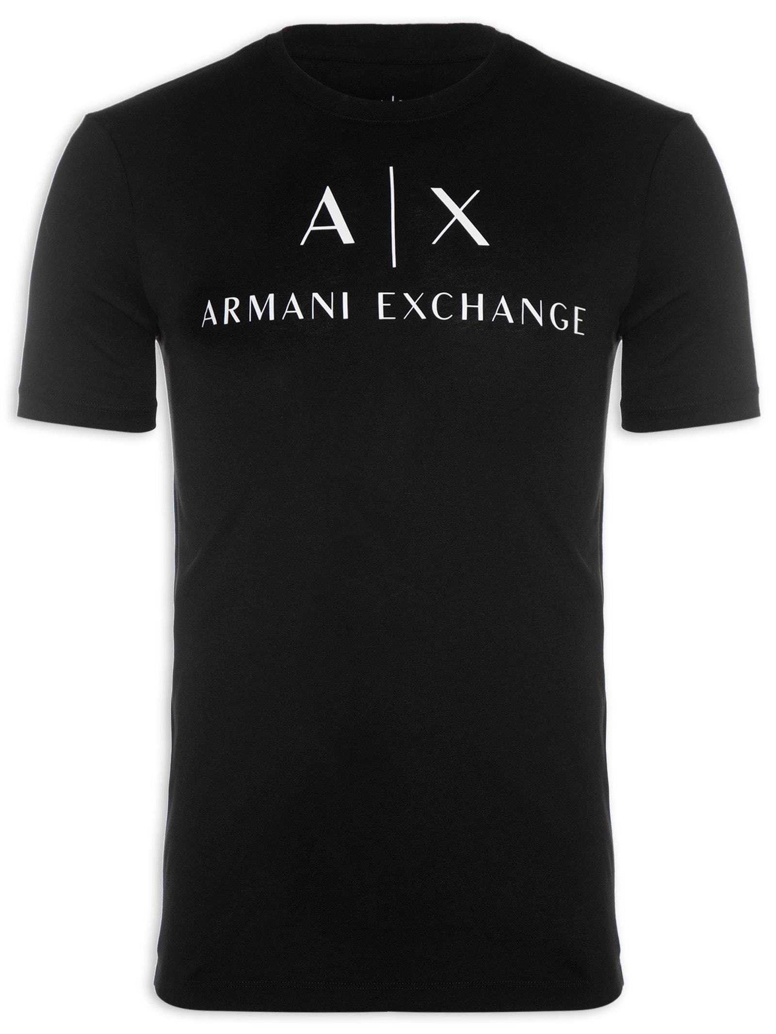 Camiseta Masculina Estampa Nome - Armani Exchange - Preto