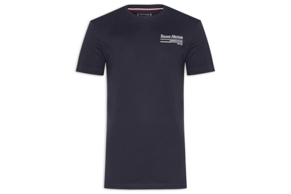 Camiseta Masculina Estampa Out Sailing Em Algodão - Azul