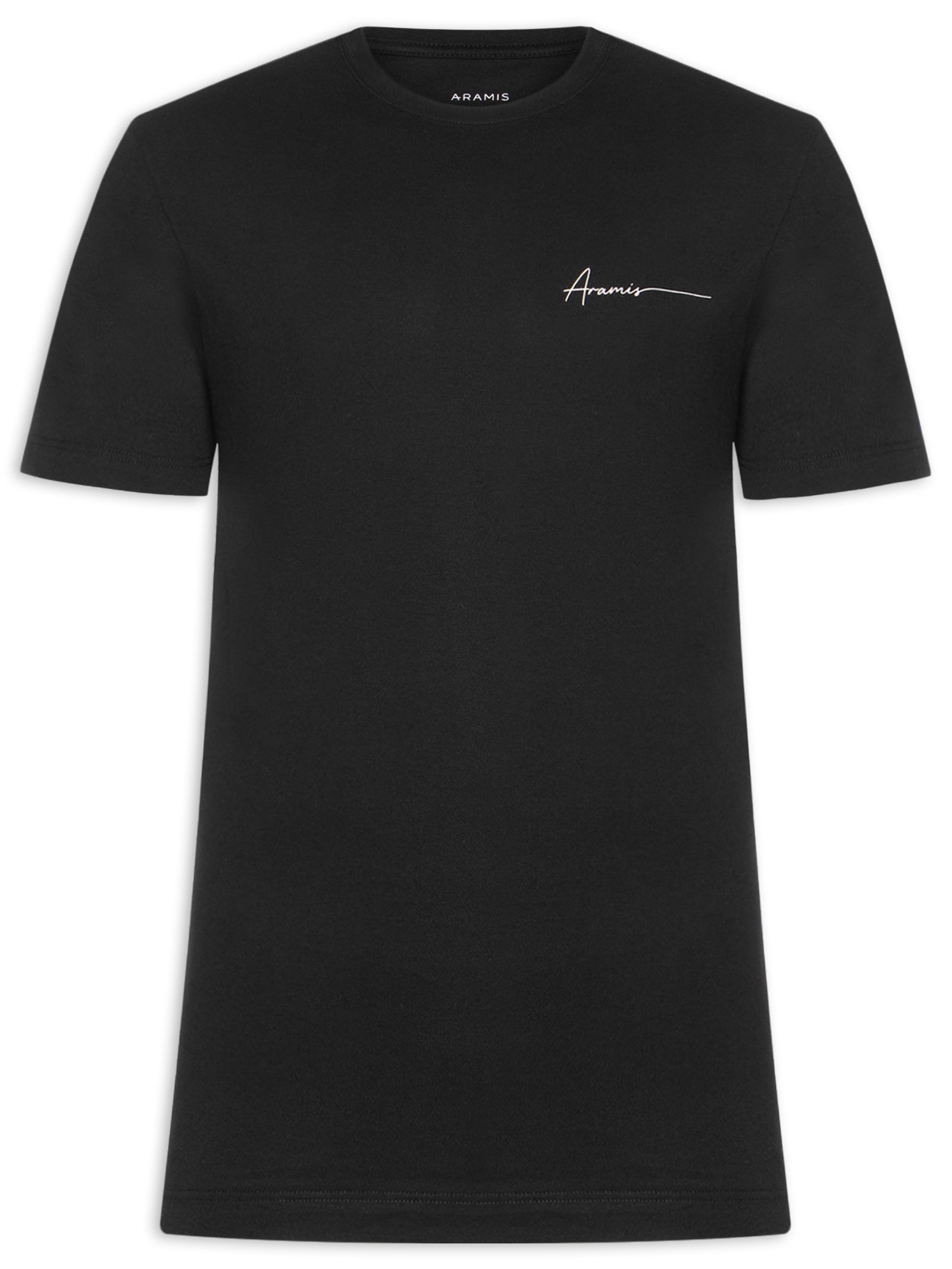 Camiseta Masculina Estampa (PA) Preto Aramis