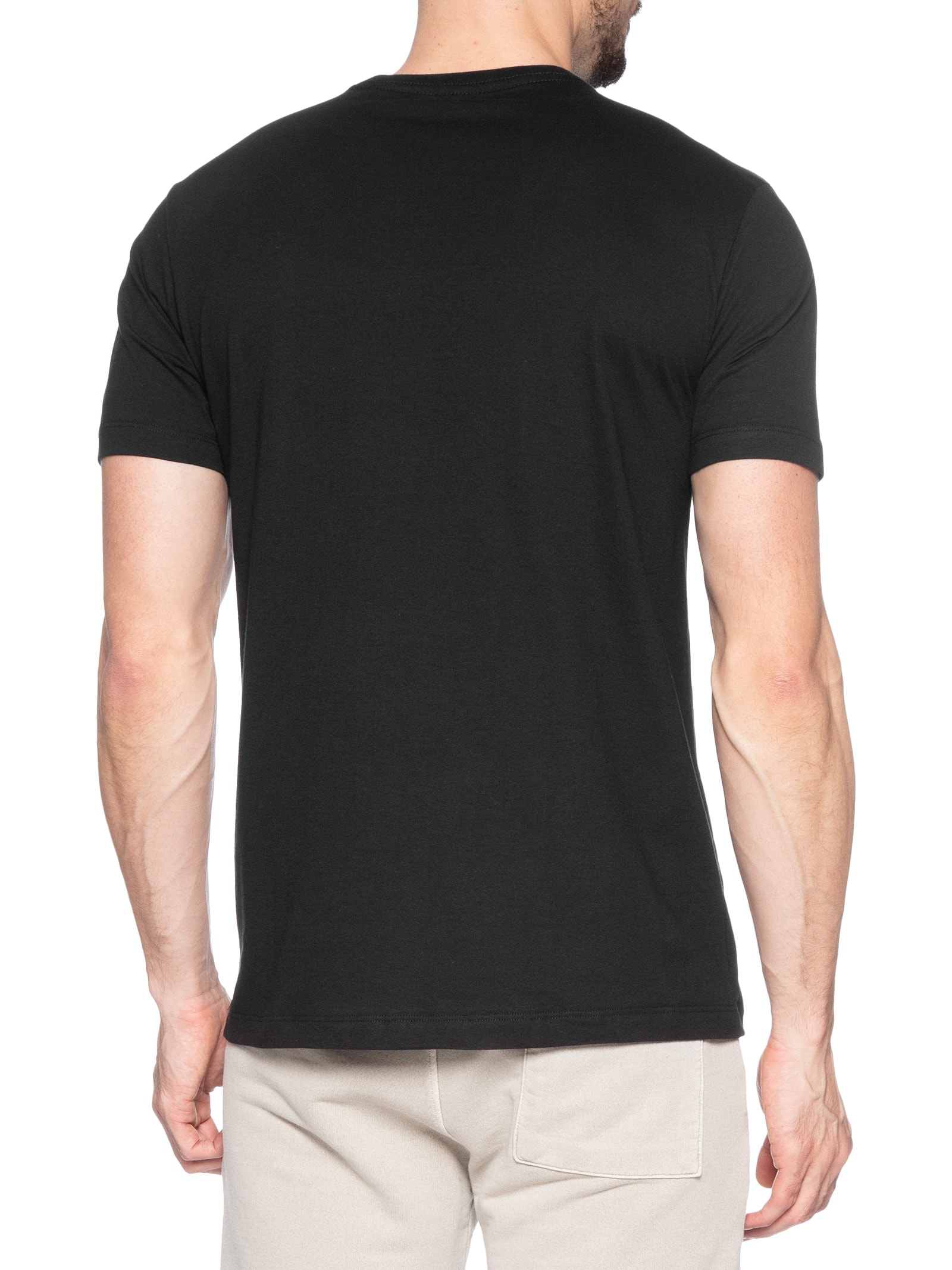Camiseta Masculina Estampa (PA) Preto Aramis