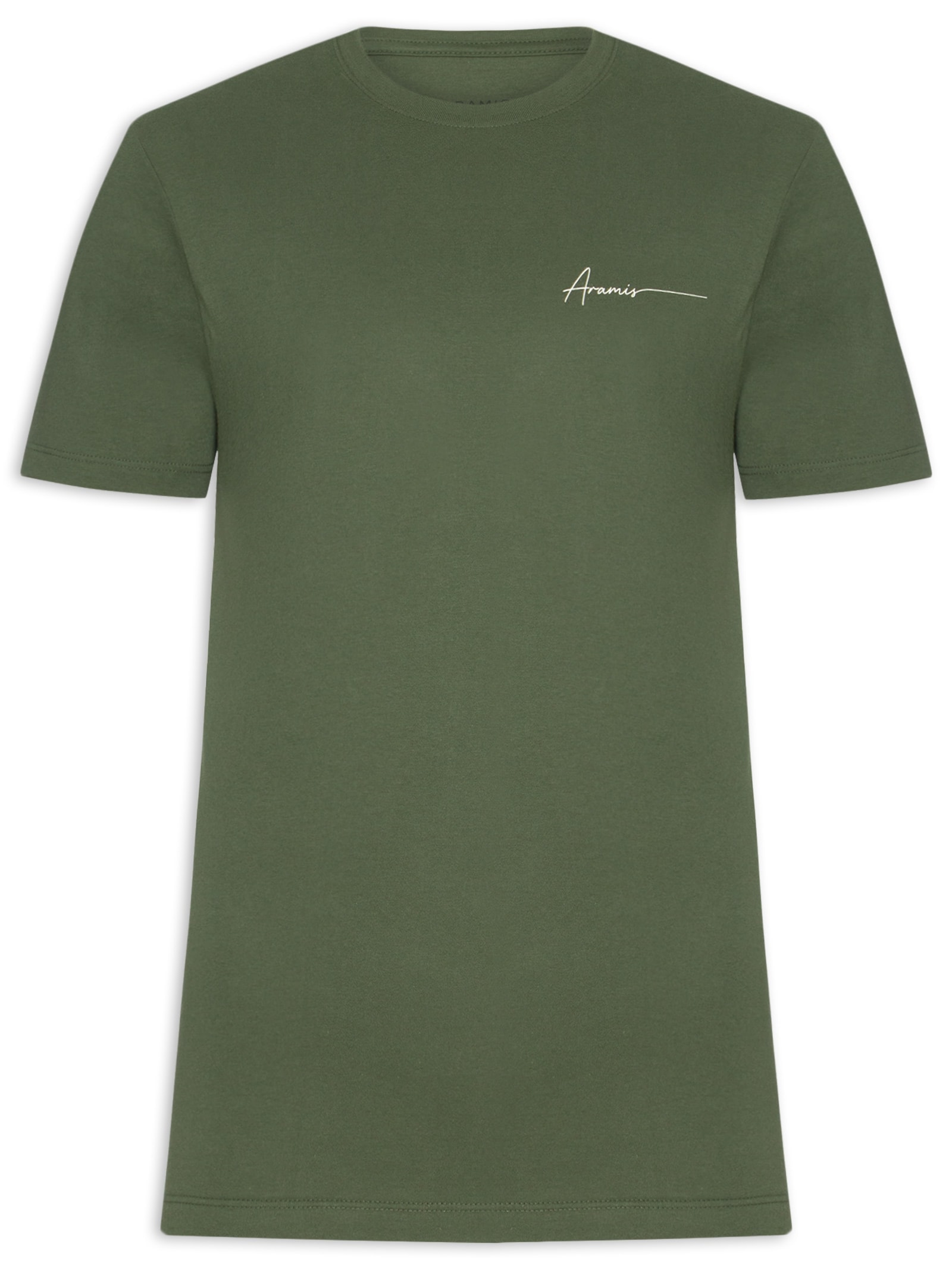 Camiseta Masculina Estampa (PA) Verde Aramis
