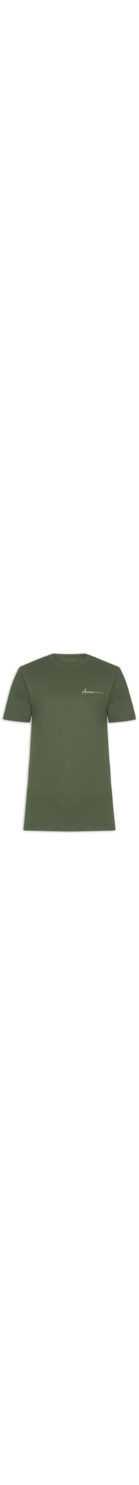 Camiseta Masculina Estampa (PA) - Verde