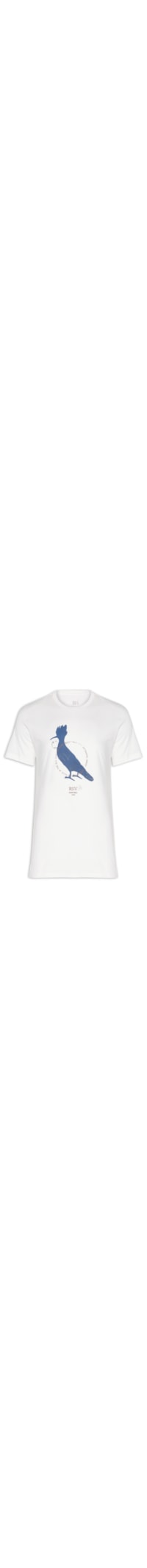 Camiseta Masculina Estampa Pica Pau Heritage - Branco