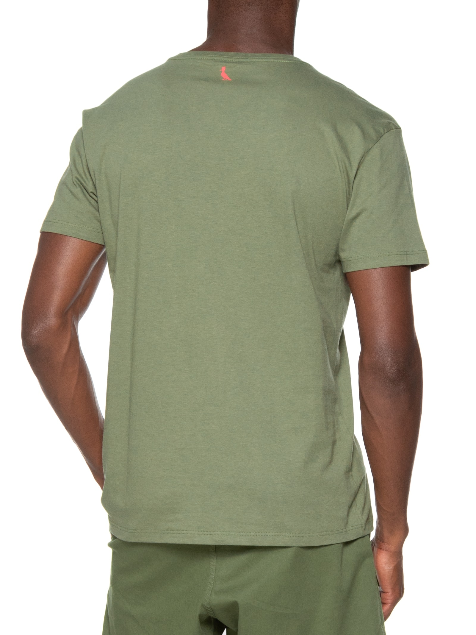 Camiseta Masculina Estampa Pica Pau Heritage Verde Reserva