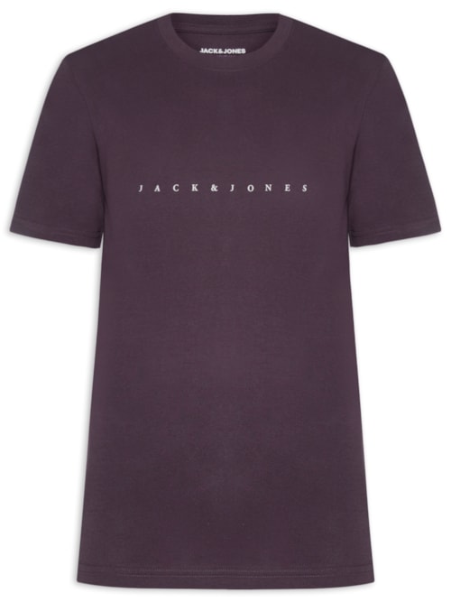 Camiseta Masculina Estampa – Roxo
