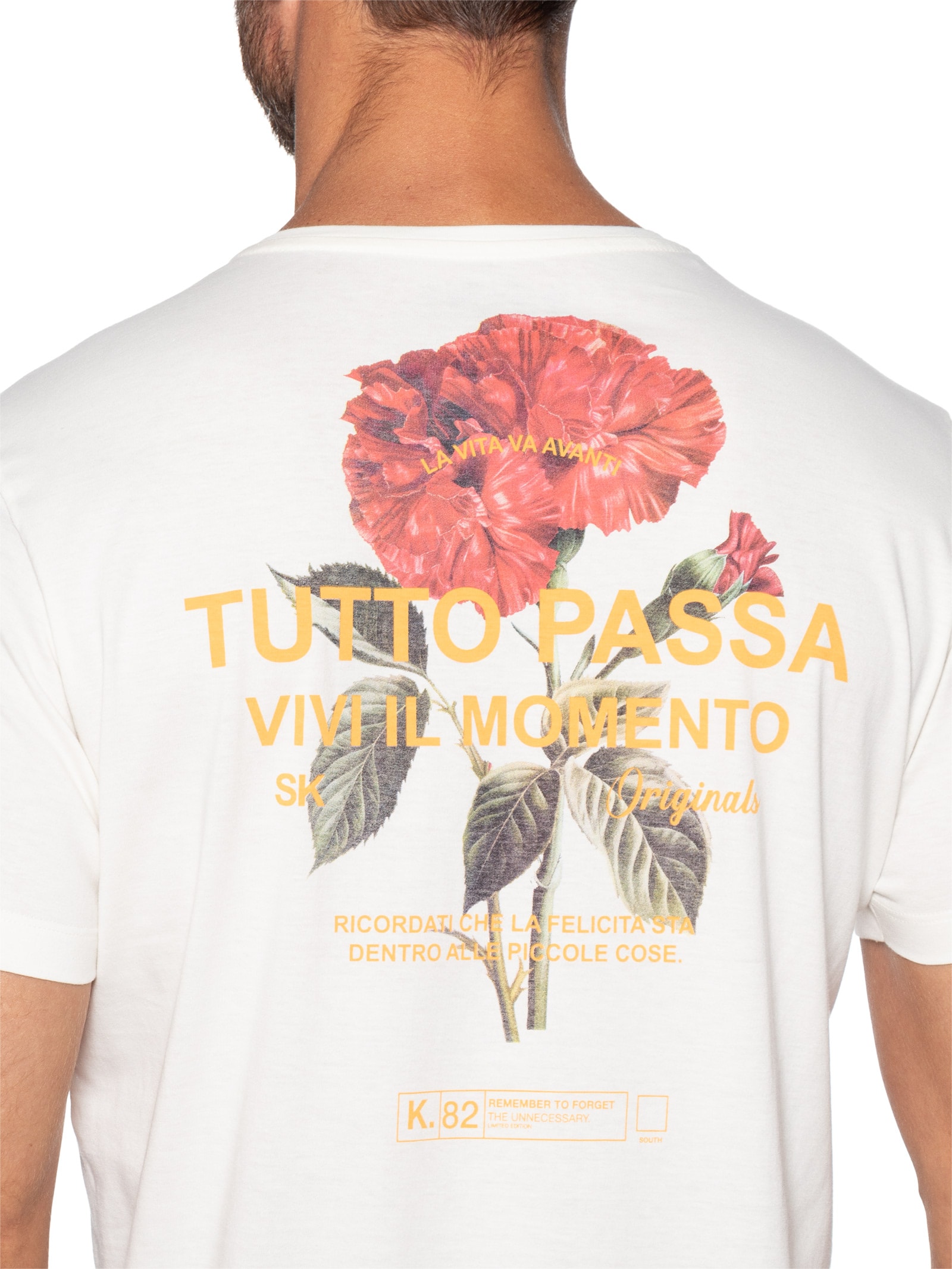 Camiseta Masculina Estampa Tutto Passa Sergio K