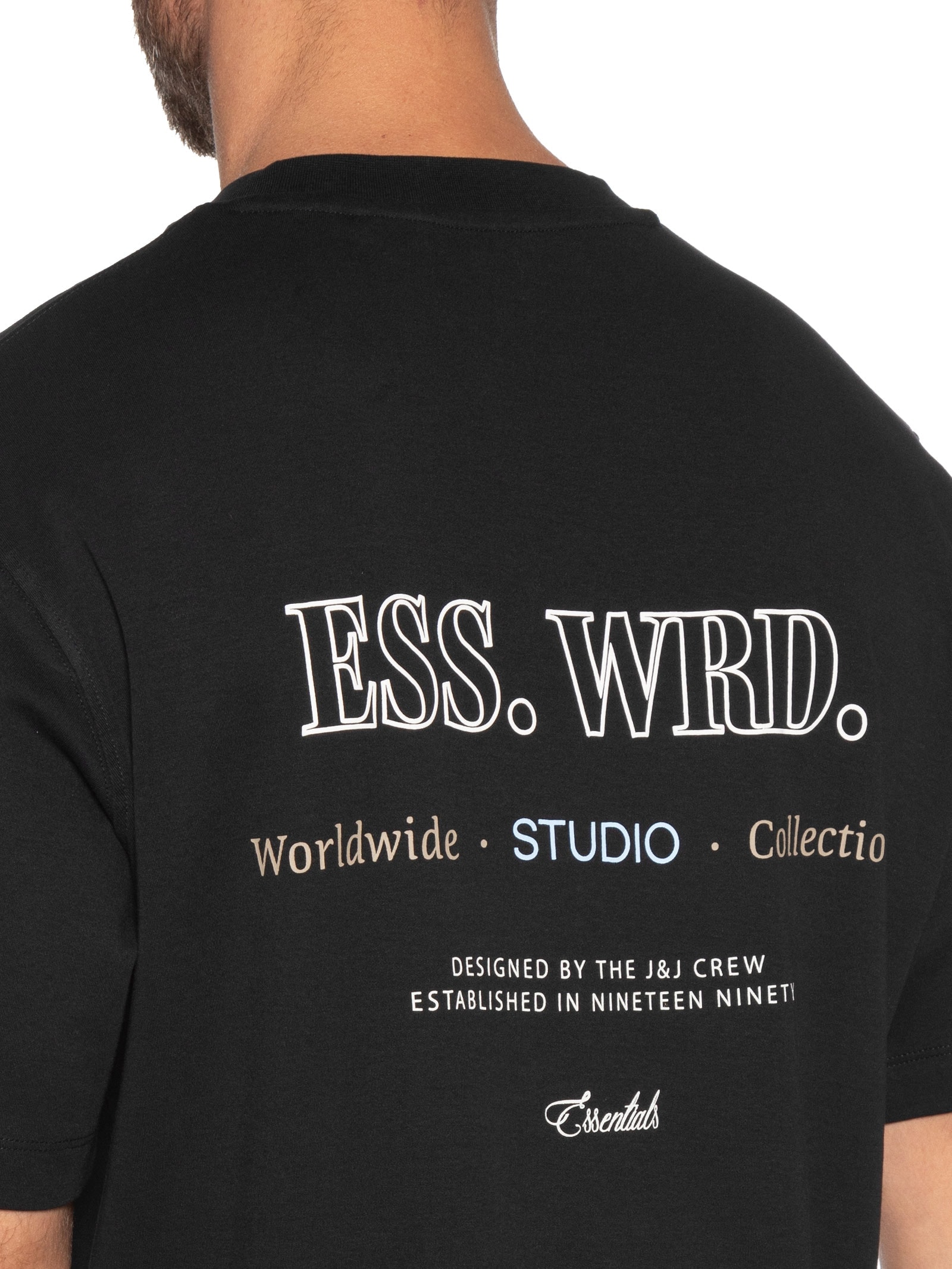 Camiseta Masculina Estampa Urban Edge Studio Bege Jack & Jones