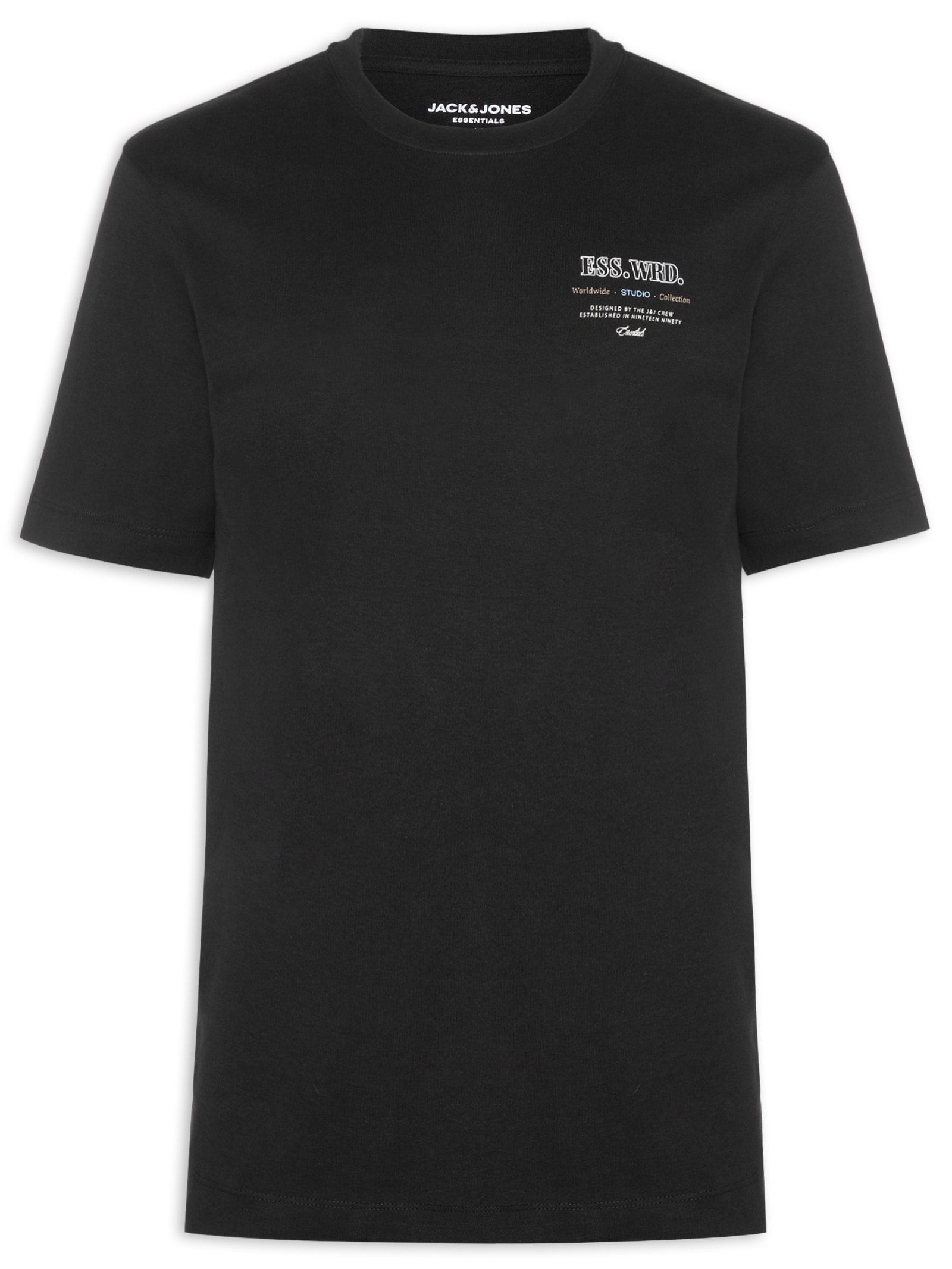 Camiseta Masculina Estampa Urban Edge Studio Bege Jack & Jones