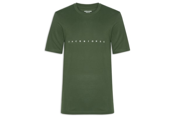 Camiseta Masculina Estampa - Verde