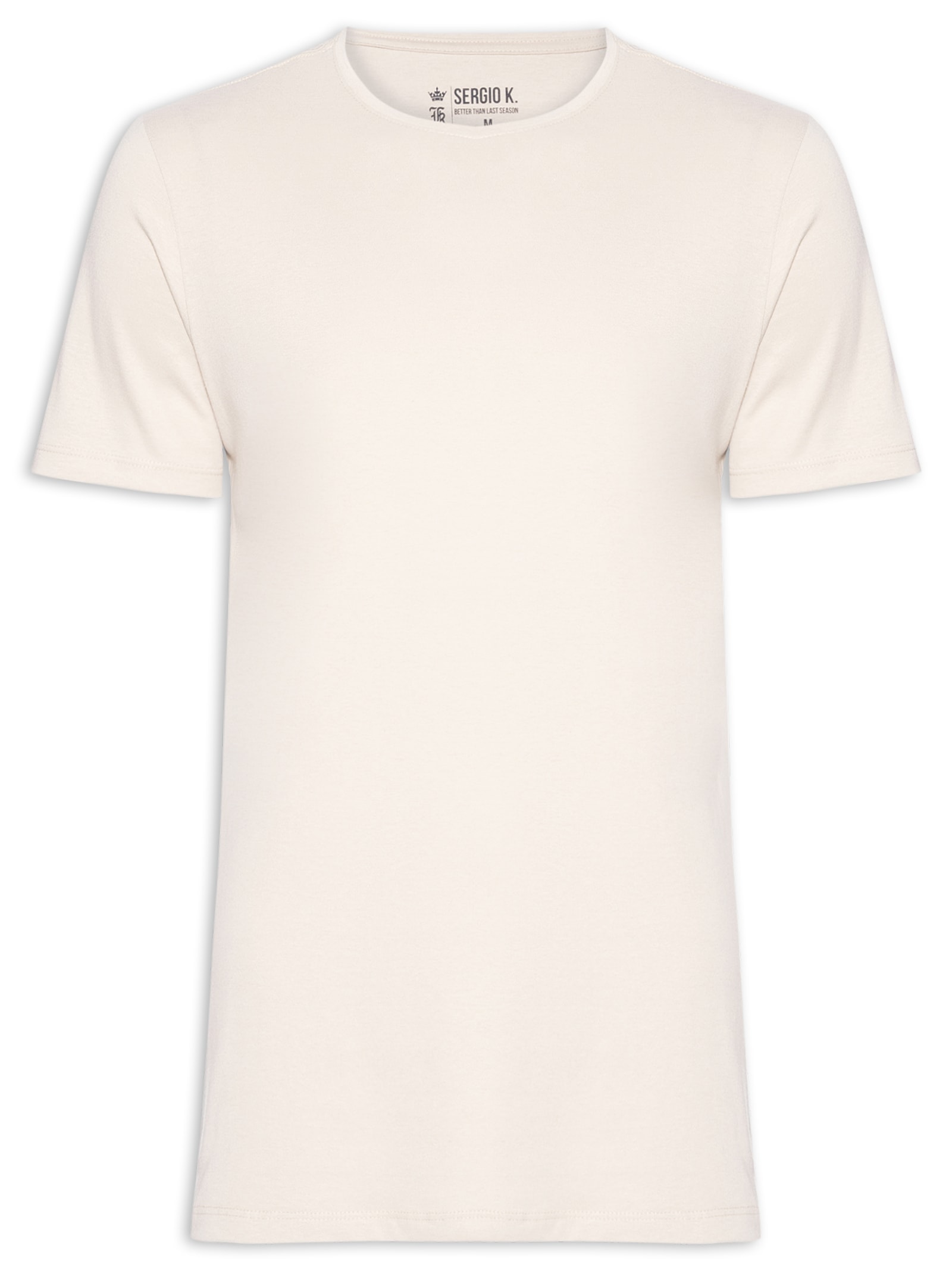 Camiseta Masculina Estampada Agrolife Edit Bege Sergio K