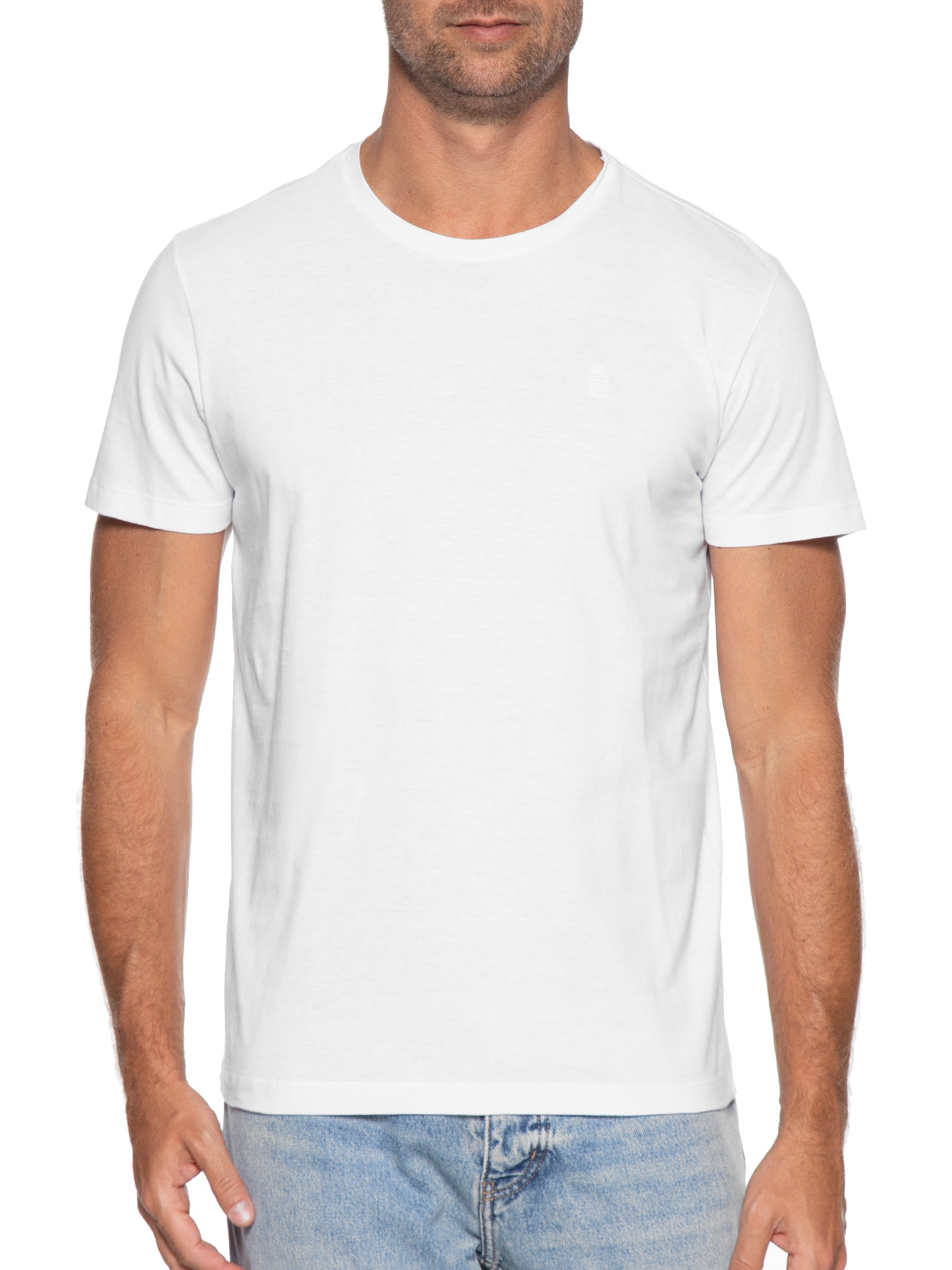 Camiseta Masculina Estampada Agrolife Edit Branco Sergio K