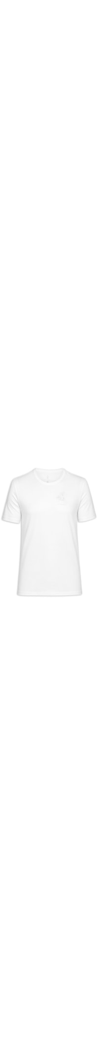 Camiseta Masculina Estampada Aquarela Bikes - Branco