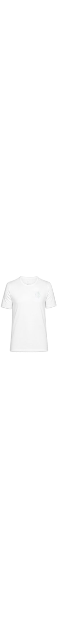 Camiseta Masculina Estampada Aquarela Costela - Branco