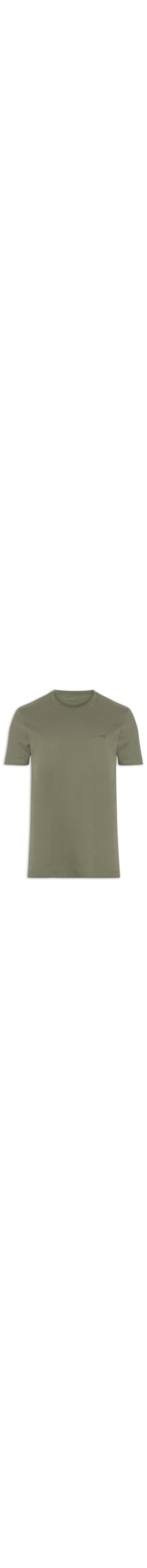 Camiseta Masculina Estampada Assinatura Peito (Pa) - Verde