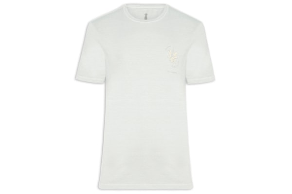 Camiseta Masculina Estampada Bananas - Cinza