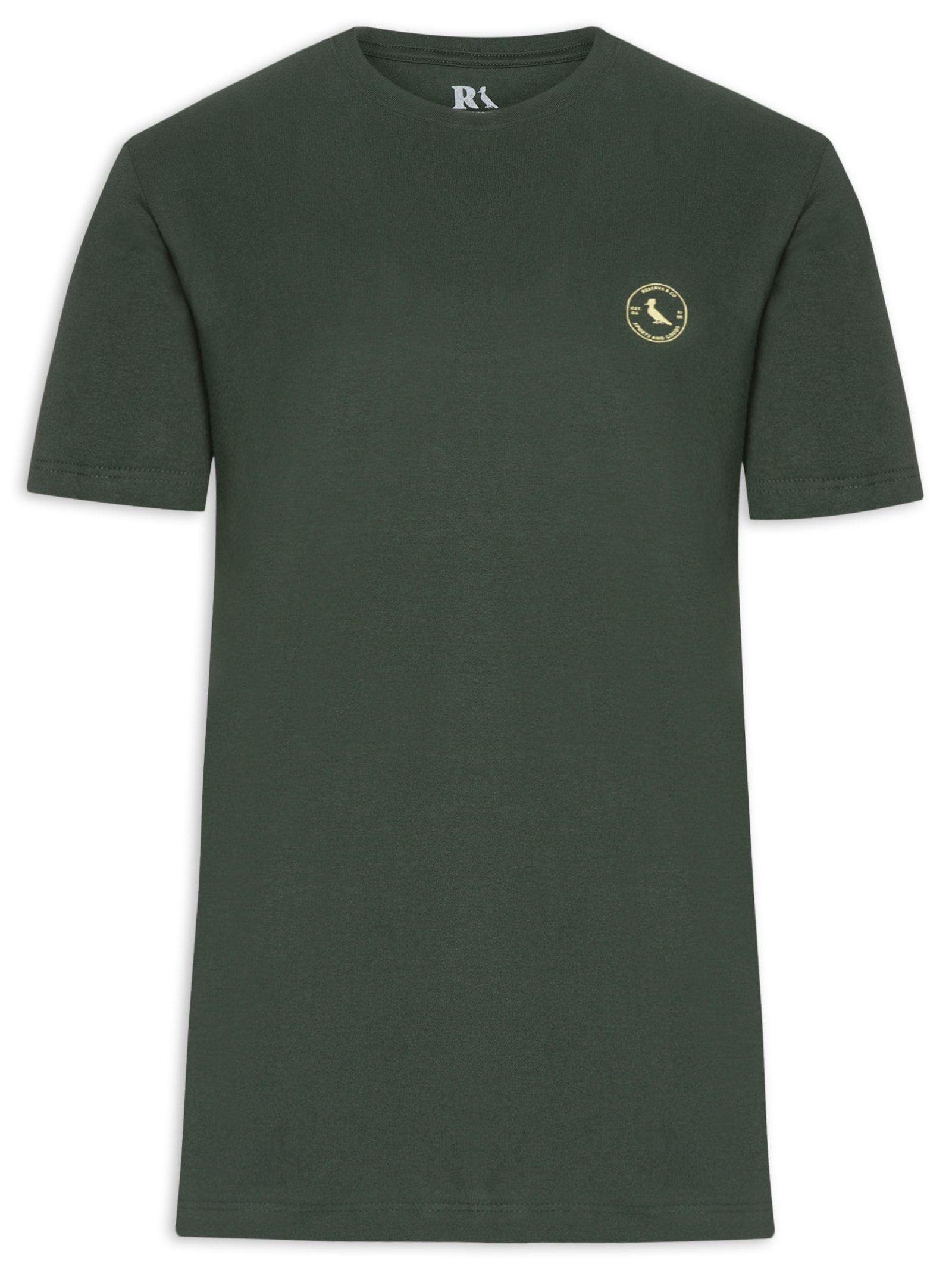 Camiseta Masculina Estampada Be Yourself Heritage Verde Reserva