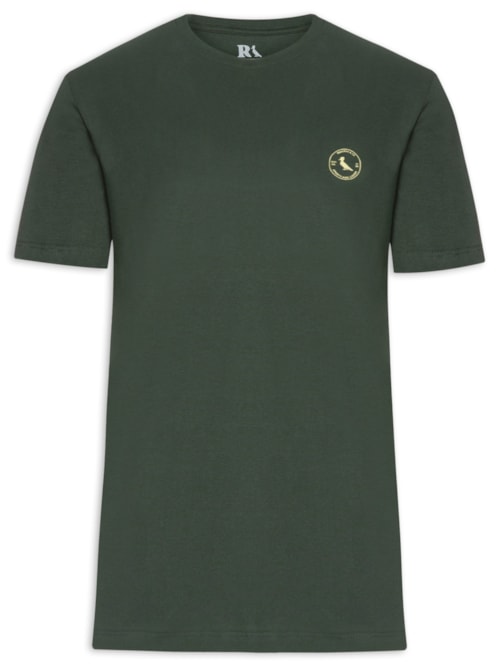 Camiseta Masculina Estampada Be Yourself Heritage - Verde