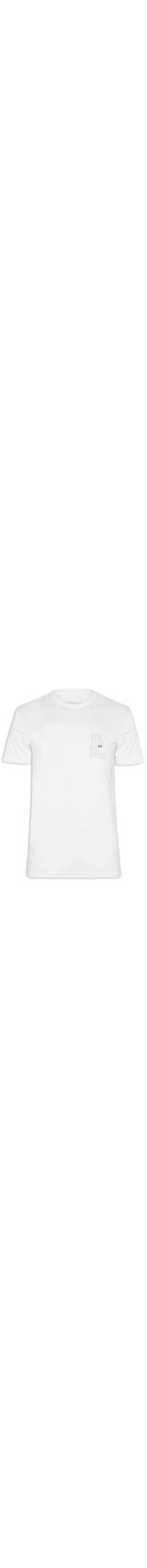 Camiseta Masculina Estampada Big Smiles - Branco