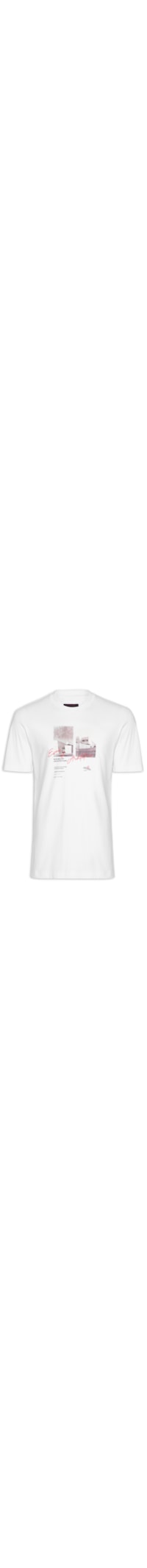 Camiseta Masculina Estampada - Branco