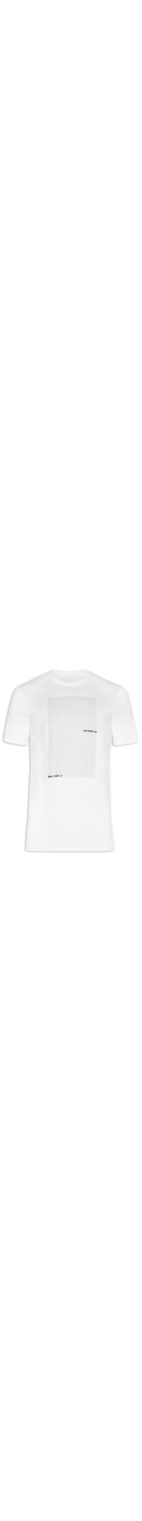 Camiseta Masculina Estampada - Branco
