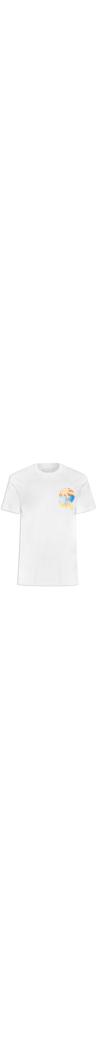 Camiseta Masculina Estampada - Branco