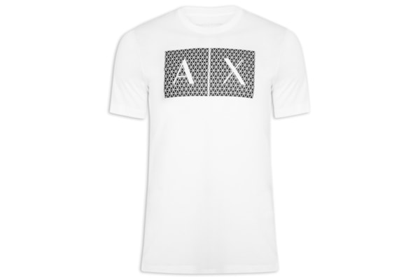 Camiseta Masculina Estampada - Branco