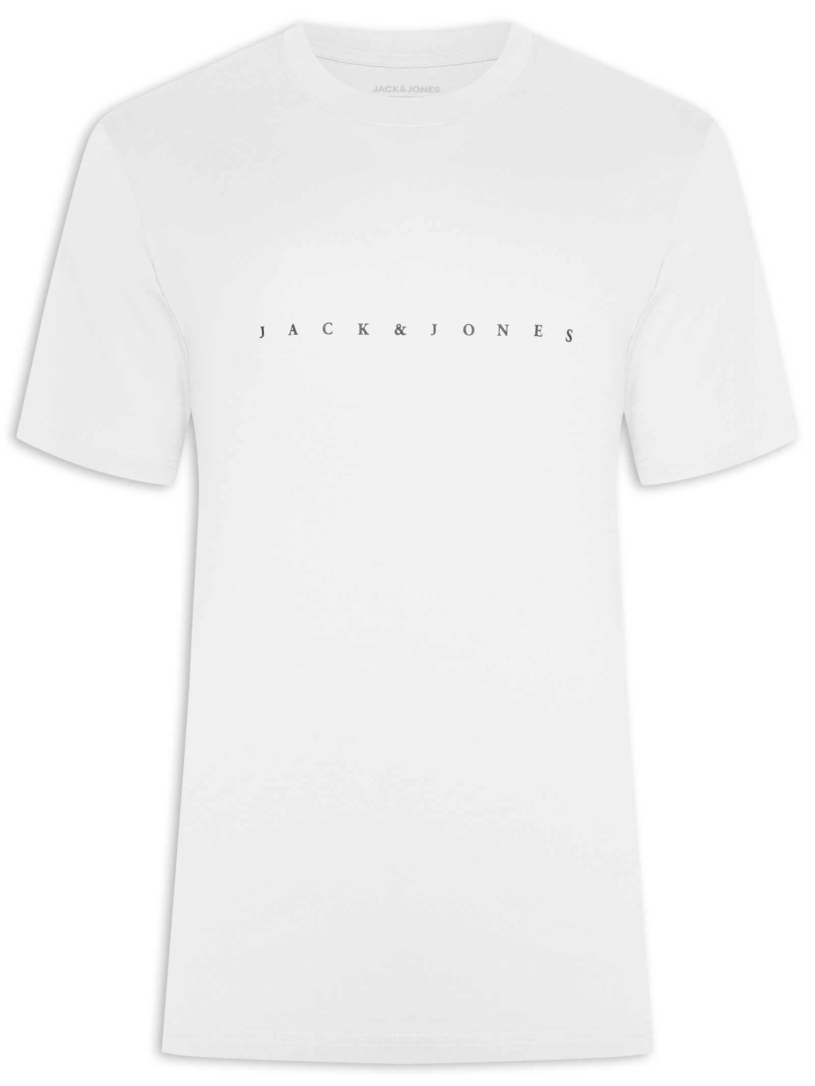 Camiseta Masculina Estampada Branco Jack & Jones