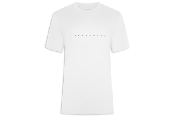 Camiseta Masculina Estampada - Branco