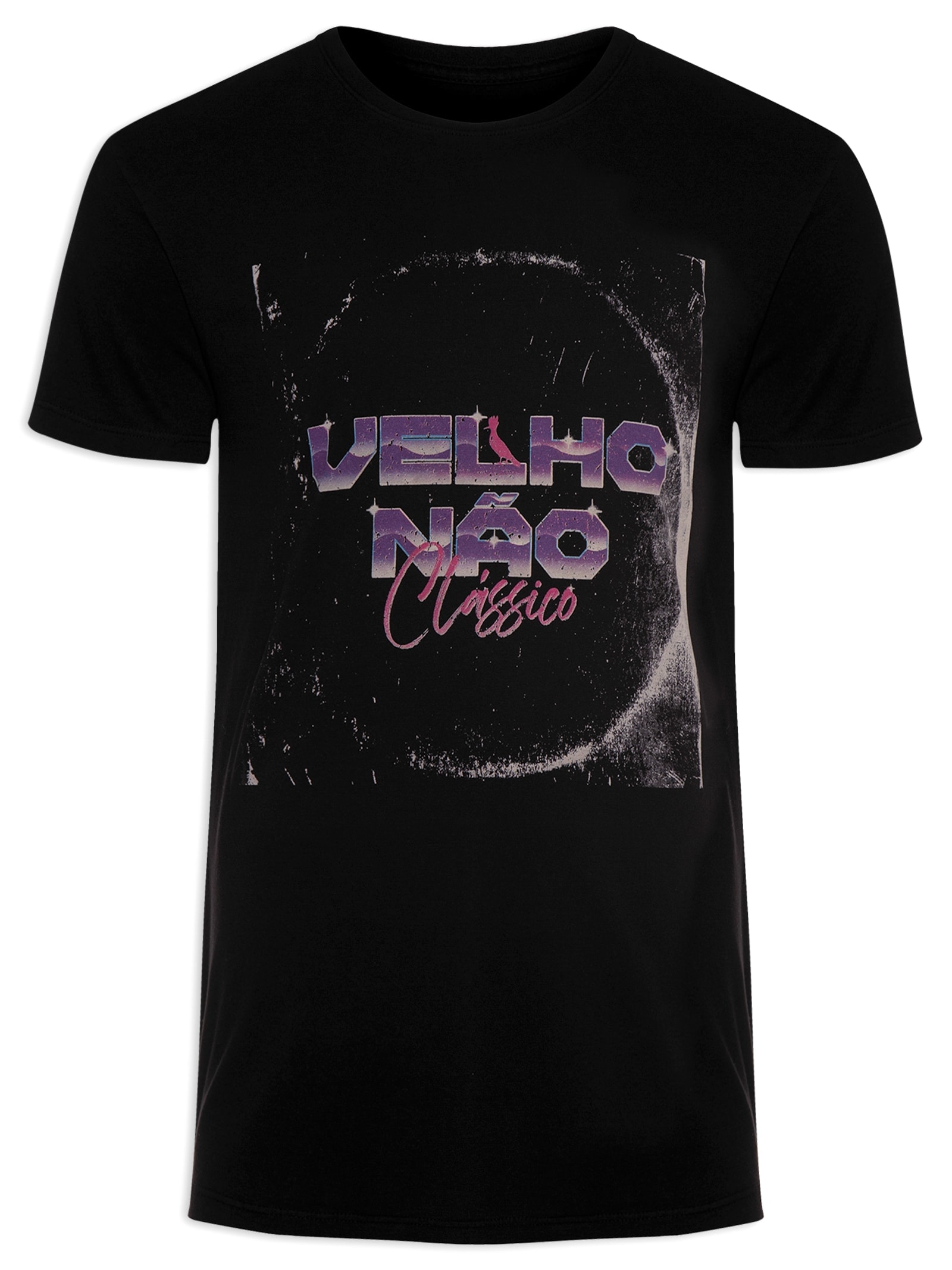 Camiseta Masculina Estampada Clássico Preto Reserva