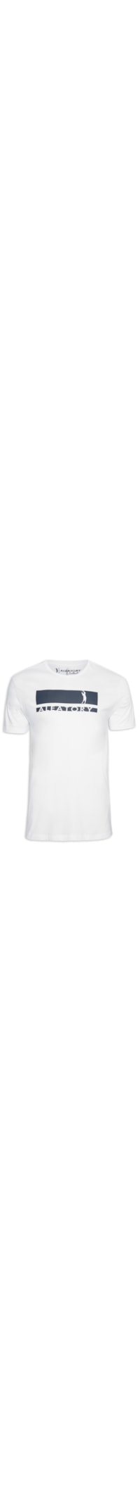 Camiseta Masculina Estampada Combo - Branco