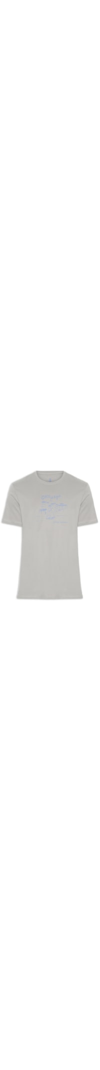 Camiseta Masculina Estampada Côte D'Azur - Cinza