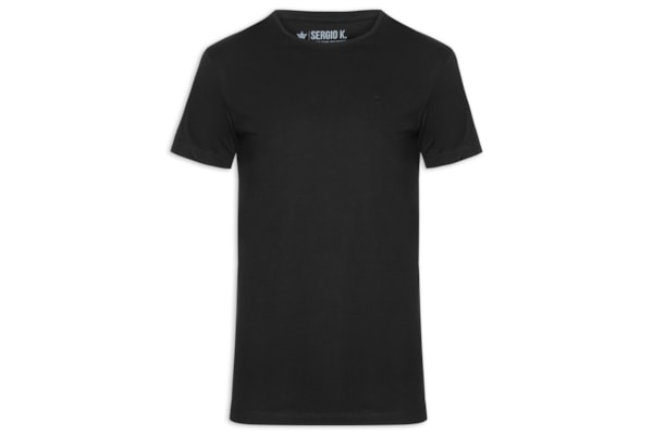 Camiseta Masculina Estampada Do Not Invite - Preto