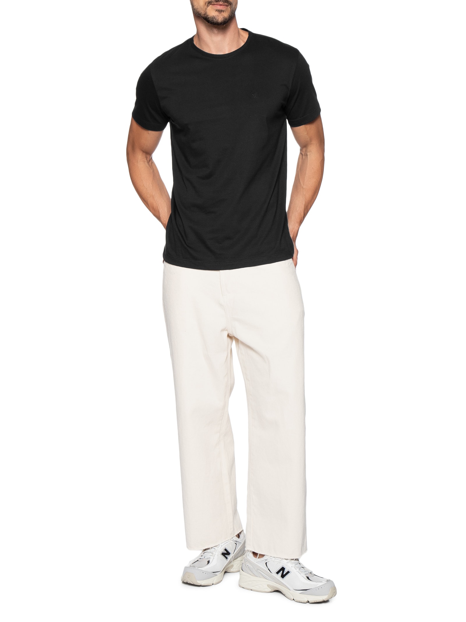 Camiseta Masculina Estampada Drink Fitzgerald Preto Sergio K