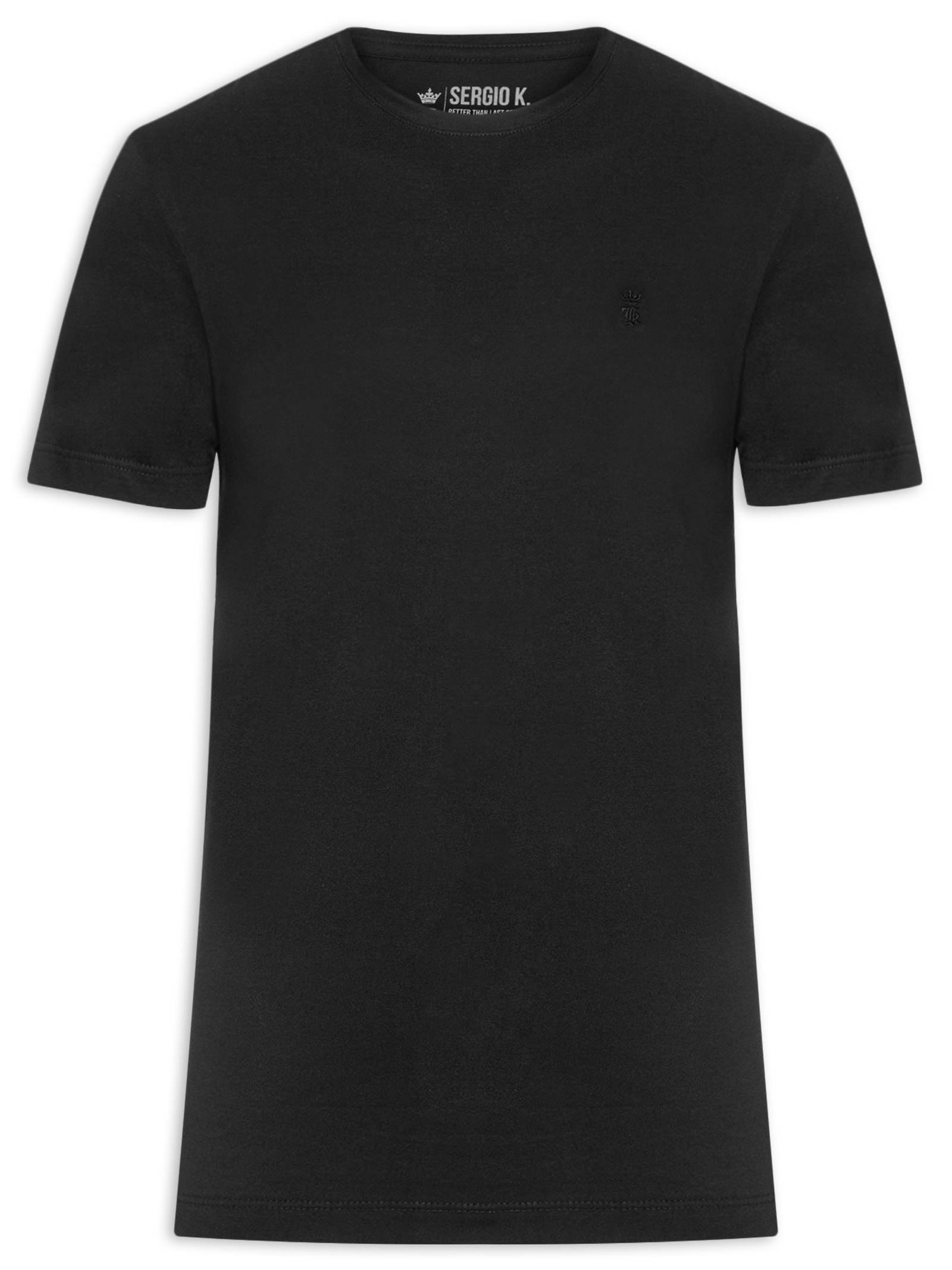 Camiseta Masculina Estampada Drink Fitzgerald Preto Sergio K