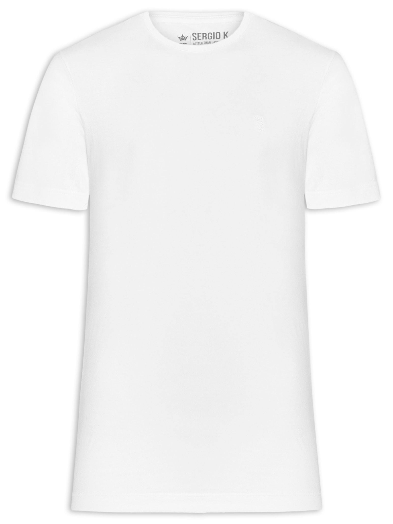 Camiseta Masculina Estampada Drink Negroni Branco Sergio K