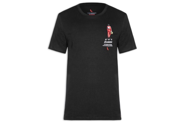 Camiseta Masculina Estampada F1 Legend Senna - Preto